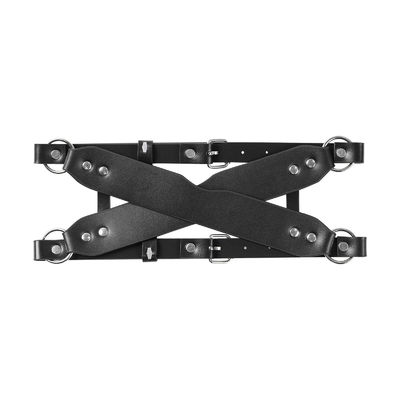 Silicona ABS BDSM Conjunto Bondage Ojo Máscara Pareja juguete sexual esclavo de cuero