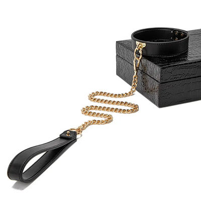 2kg Mujeres negras Adultos BDSM Conjunto SM Juguetes sexuales de cuero Conjunto de esclavitud de lujo