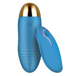 Pelotas de juguete vaginal a prueba de agua Vibrator remoto huevos saltadores juguetes sexuales rosas