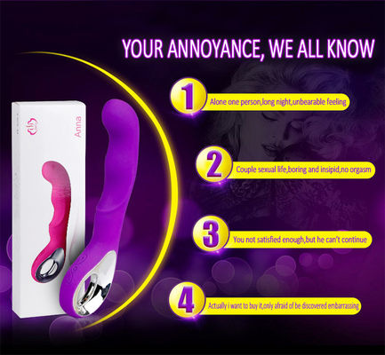 Mujeres con punto G Vibratores sexuales femeninos juguete USB recargable orgasmo del clítoris masajeador