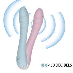 Vibradores de punto G líquidos Dildo de silicona para adultos juguete sexual vagina de clítoris 20.5cm