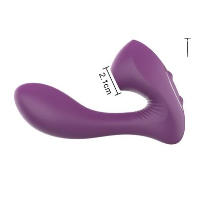 Chupa de clítoris Vibratores sexuales femeninos control remoto Vibrator juguete 300g