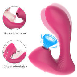 Chupa de clítoris Vibratores sexuales femeninos control remoto Vibrator juguete 300g