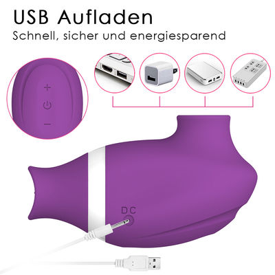 122g Vibradores sexuales femeninos a distancia juguete Vibrator de succión del clítoris 8.5 x 4cm