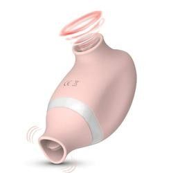 122g Vibradores sexuales femeninos a distancia juguete Vibrator de succión del clítoris 8.5 x 4cm