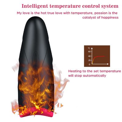 250g de verdadera vagina masculina masturbadora taza de juguete pistón automático telescópico calefacción