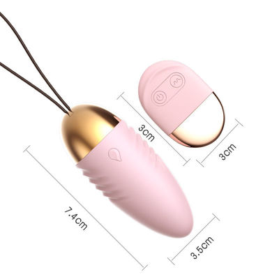 Huevo vibratorio Vibrator de sexo remoto 10 velocidades Control de bolas Vibrator inalámbrico para mujeres