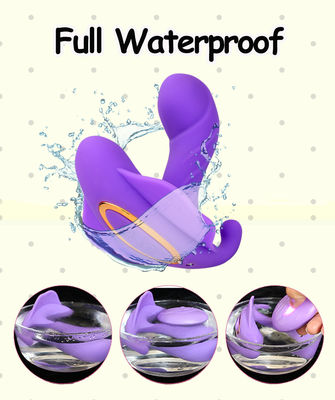 14cm Vibrator Bluetooth a prueba de agua juguete sexual calzoncillos vibratorios recargables para mujeres