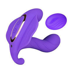 14cm Vibrator Bluetooth a prueba de agua juguete sexual calzoncillos vibratorios recargables para mujeres