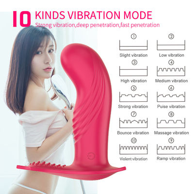 Vibrator de sexo a distancia Mujeres juguete de sexo inalámbrico panty vibrator 15cm