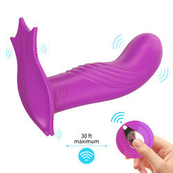 Vibrator de sexo a distancia Mujeres juguete de sexo inalámbrico panty vibrator 15cm