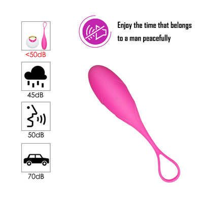 Masturbación por control remoto inalámbrico Dildo G Spot Vibrator de silicona huevo