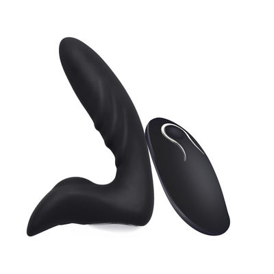 Masturbador masculino eléctrico giratorio juguete silicona masaje de próstata vibrador porno