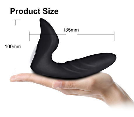 Masturbador masculino eléctrico giratorio juguete silicona masaje de próstata vibrador porno