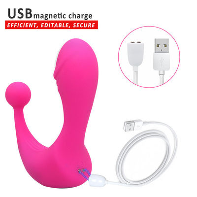 400g 15X9X9cm Vibrator inalámbrico juguete sexual G Spot Dildo Masajeador de próstata inodoro estimulador