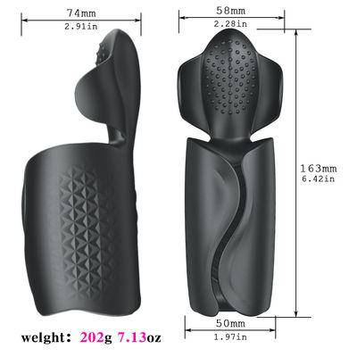 Anillo del pene Vibrator de polla masculino Ampliación automática Taza de masturbación masculina Para hombres