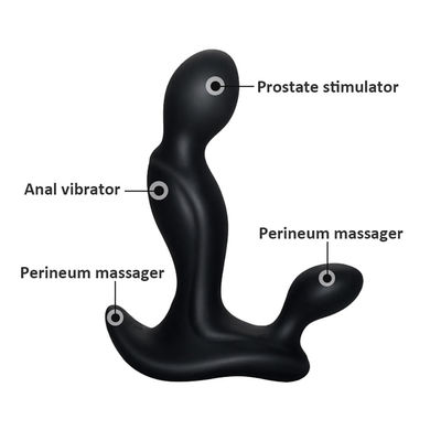 164g Masculino Masturbador Juguete Gay Vibrante Prostata Masajista Vibrante Adultos Plug Ano