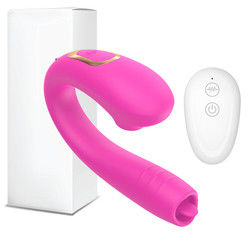 Japonesas 200g Vibrator de sexo a distancia Adultos juguetes sexys Licking estimulación del clítoris Chupa