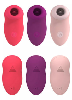Mujer Vibrator de Punto G Adultos juguete lengua lamiendo el clítoris chupando vibrador