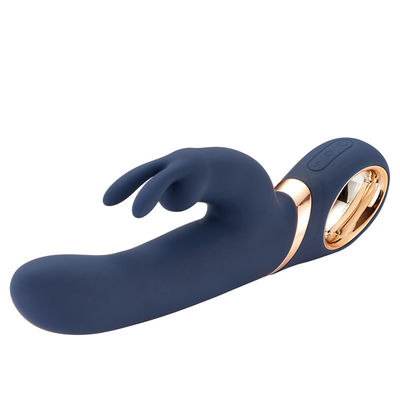 Recargable Estimulador del clítoris Usb Vibrator de conejo a prueba de agua Dildo
