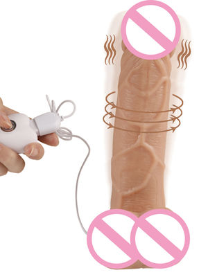 5.3 pulgadas Vibrator Juguete para adultos Realista Gran Dildos Penis de Silicona Para Mujeres Adultas