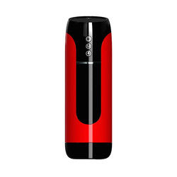 Calentamiento inteligente automático masculino Masterbater Telescópico de rotación masculino taza de masturbación