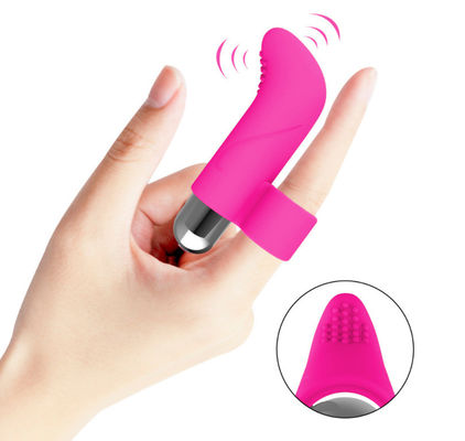 Juguete de sexo con dedos eléctricos con manga recargable Juguete de sexo con punto G Juguetes sexuales ROHS