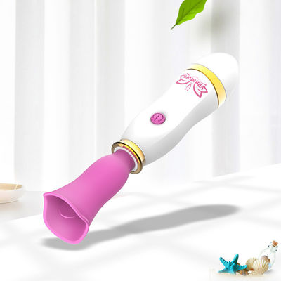 Juguete de masaje lesbiana realista para adultos oral lengua loca juguete de sexo vibrador