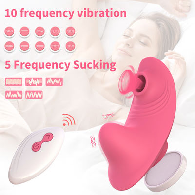 Lencería Sexy Adultos Vibratores sexuales Calzoncillos Clitoris chupador de juguete para mujer 9cm x 4.3cm