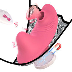 Lencería Sexy Adultos Vibratores sexuales Calzoncillos Clitoris chupador de juguete para mujer 9cm x 4.3cm