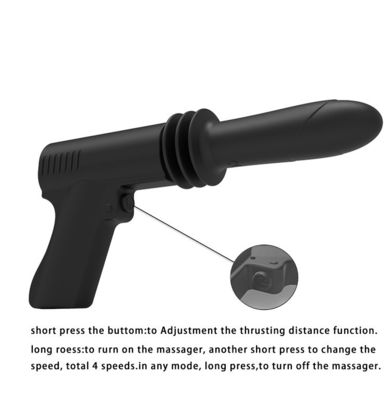 Mini pistola en forma de vibrador juguete sexual automático empujando máquina de sexo clítoris juguete sexual