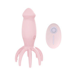 Vibradores de punto G 8 pulpo Vibrator de dedos Masajeador de cabeza