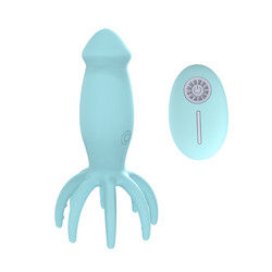 Vibradores de punto G 8 pulpo Vibrator de dedos Masajeador de cabeza