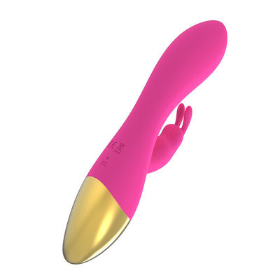 Juguetes sexuales recargables con punto G Masajeador de clítoris de conejo impermeable Vibrator para mujeres