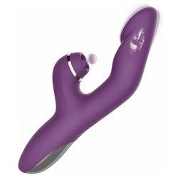 Juguetes sexuales recargables con punto G Masajeador de clítoris de conejo impermeable Vibrator para mujeres