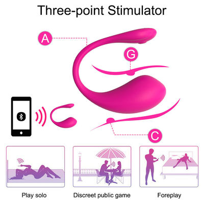 Vibrator inalámbrico inteligente juguete sexual 250g control de aplicaciones Mini Love Jump Vibrator de huevo para mujeres