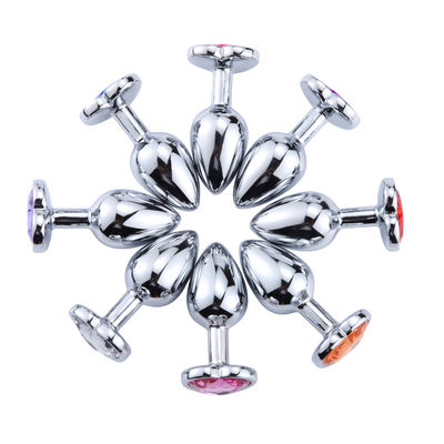 Extremo Sexo rosa Plug anal de acero inoxidable Plug trasero enorme Plug de corazón Juguetes de cola