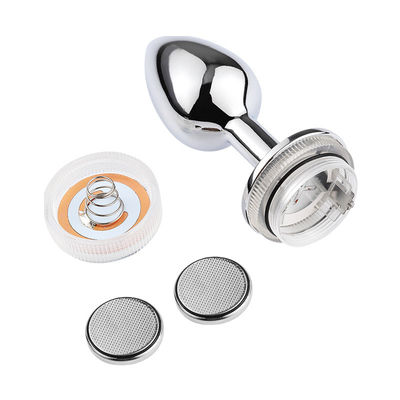 G Spot Cosplay Plug Anal juguetes sexuales Glow Tail control remoto Lumineux con joyas Plug trasero