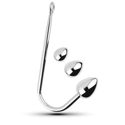 Cage Plug Anal juguetes sexuales de acero inoxidable juguete anal para hombres ganchos pollo conjunto con bola ajustable