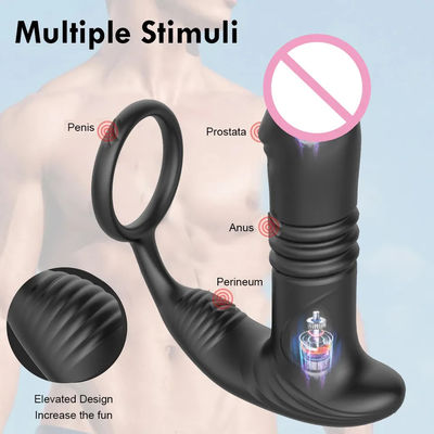 250g de conector anal vibratorio juguetes sexuales masaje de próstata retraso de la eyaculación aplicación de control remoto