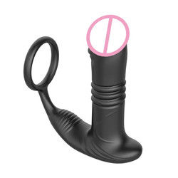 250g de conector anal vibratorio juguetes sexuales masaje de próstata retraso de la eyaculación aplicación de control remoto