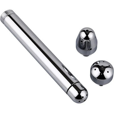 Metal de acero inoxidable juguete anal casero juguete de masturbación para hombres kit de enema