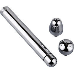 Metal de acero inoxidable juguete anal casero juguete de masturbación para hombres kit de enema