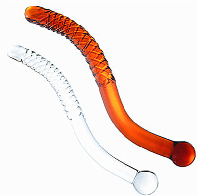 Dibujo de vidrio en forma de cristal para vagina.