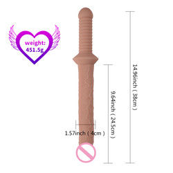 15 pulgadas suave Pvc realista Dildo realista Espada en forma de dildo