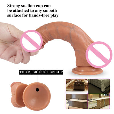 8 pulgadas Youjizz Com Lesbiana Mujer Dildo Espeso Vibrator de silicona