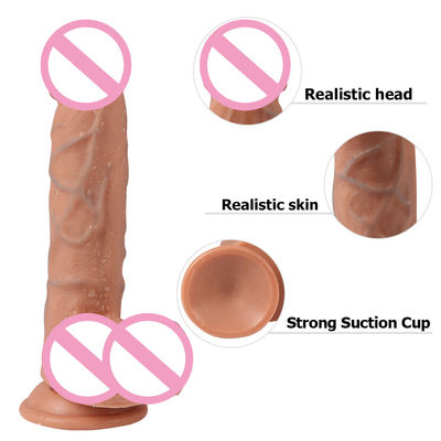 350 gramos de pene silicona realista de dildo 350 gramos de mujeres juguetes sexuales a prueba de agua