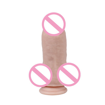 215 mm Penis Mujeres Juguetes sexuales Realista Calidad médica Silicona Dildo Silicona de caucho