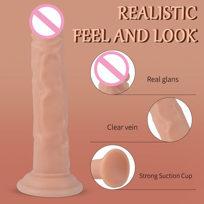 100% impermeable 7.28 pulgadas Grande realista suave consolador realista sentirse mira CE