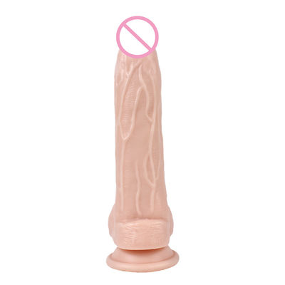 Mujer Realista Dildo Silicona Claros Dildo Silicona Juguetes Sexuales de goma